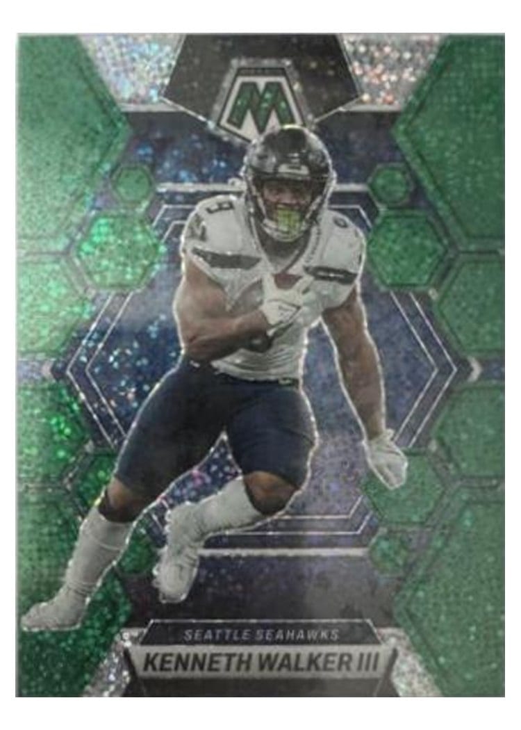2023 Panini Mosaic Base Set Kenneth Walker III #221 card