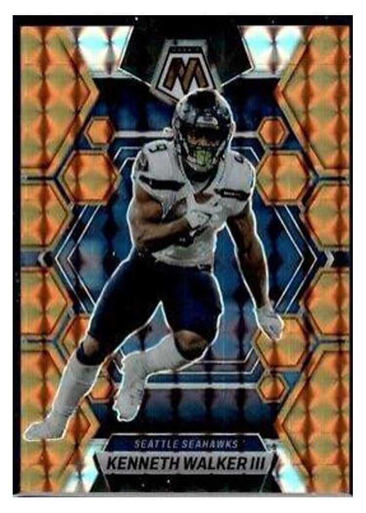 2023 Panini Mosaic Base Set Kenneth Walker III #221 card