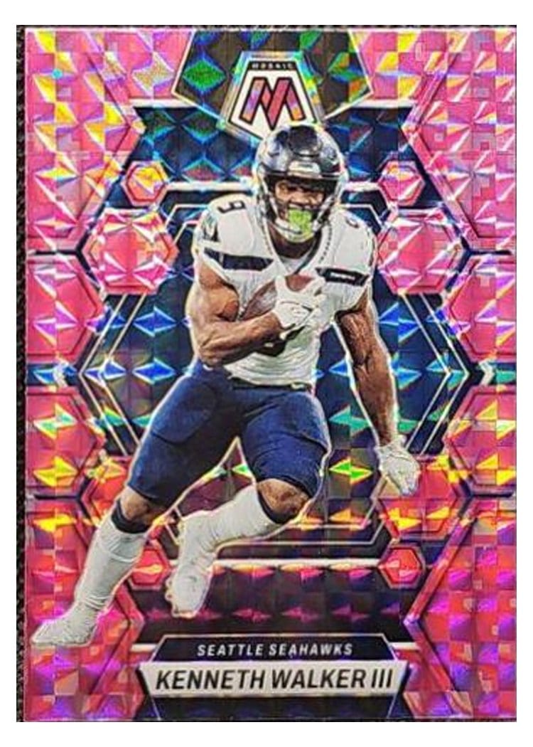 2023 Panini Mosaic Base Set Kenneth Walker III #221 card