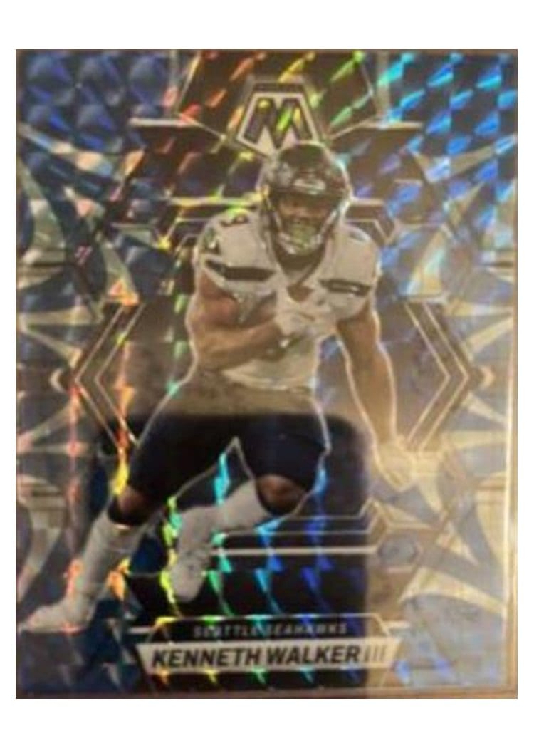 2023 Panini Mosaic Base Set Kenneth Walker III #221 card