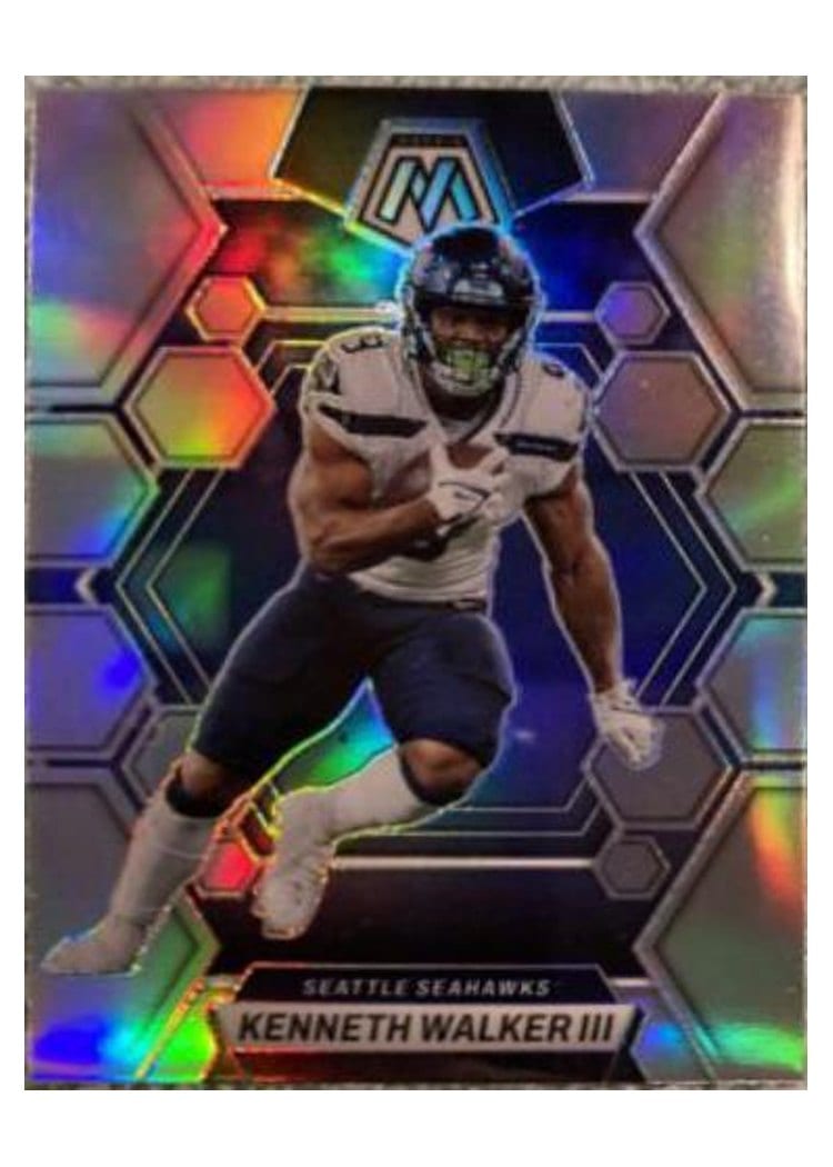 2023 Panini Mosaic Base Set Kenneth Walker III #221 card