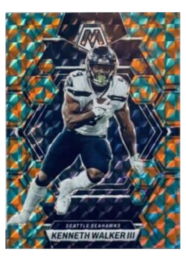 2023 Panini Mosaic Base Set Kenneth Walker III #221 card