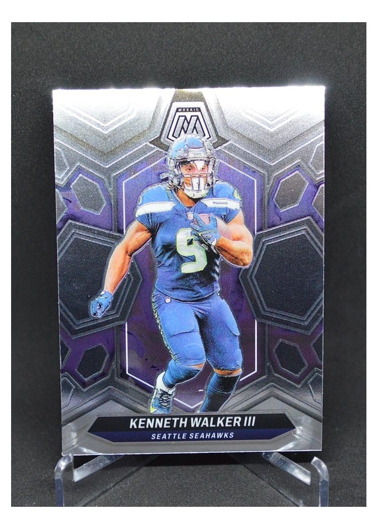 2024 Panini Mosaic Base Set Kenneth Walker III #198 card