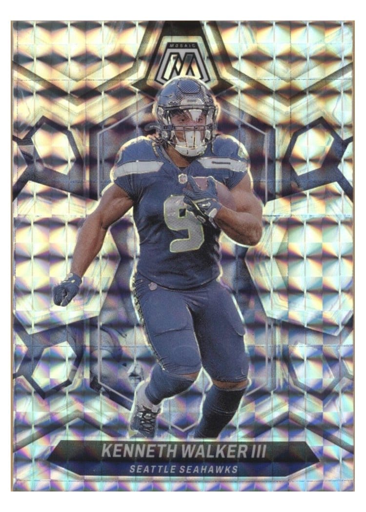 2024 Panini Mosaic Base Set Kenneth Walker III #198 card