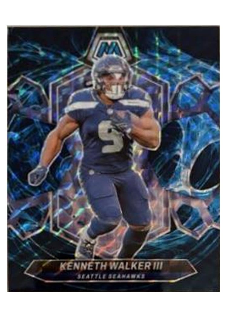 2024 Panini Mosaic Base Set Kenneth Walker III #198 card
