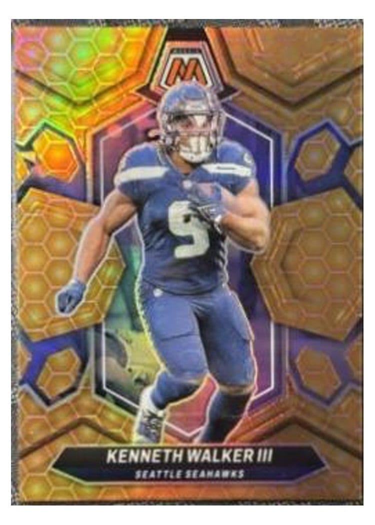 2024 Panini Mosaic Base Set Kenneth Walker III #198 card