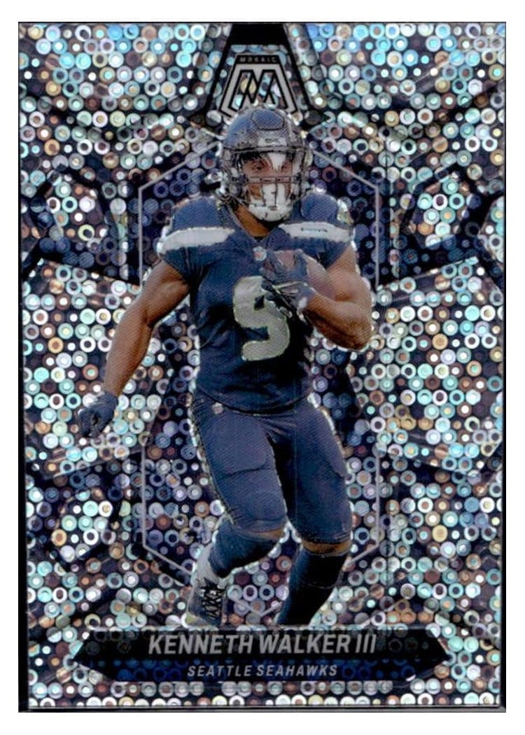 2024 Panini Mosaic Base Set Kenneth Walker III #198 card