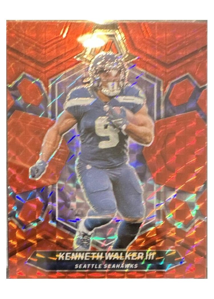 2024 Panini Mosaic Base Set Kenneth Walker III #198 card