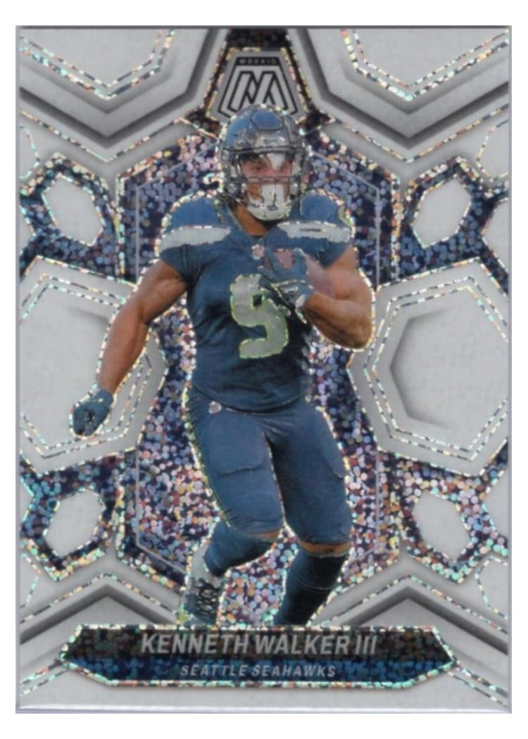2024 Panini Mosaic Base Set Kenneth Walker III #198 card