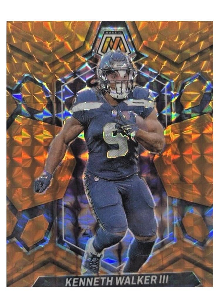 2024 Panini Mosaic Base Set Kenneth Walker III #198 card