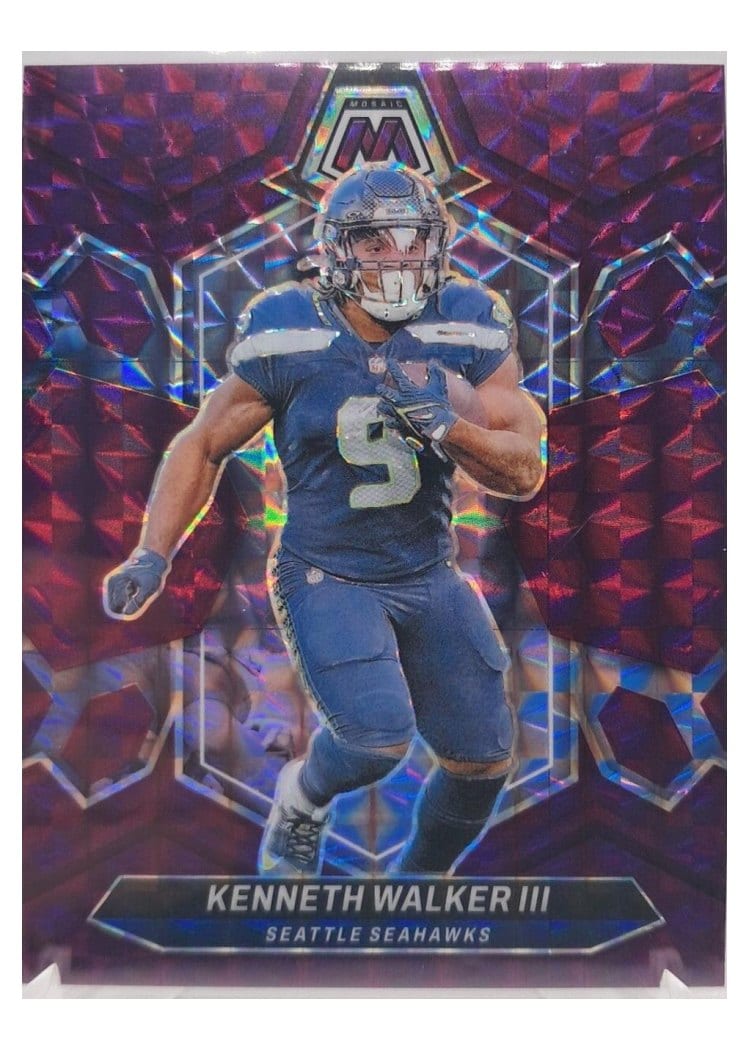 2024 Panini Mosaic Base Set Kenneth Walker III #198 card
