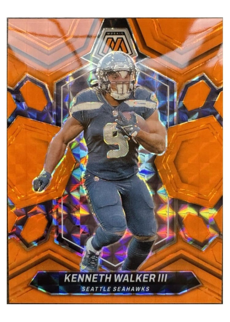 2024 Panini Mosaic Base Set Kenneth Walker III #198 card