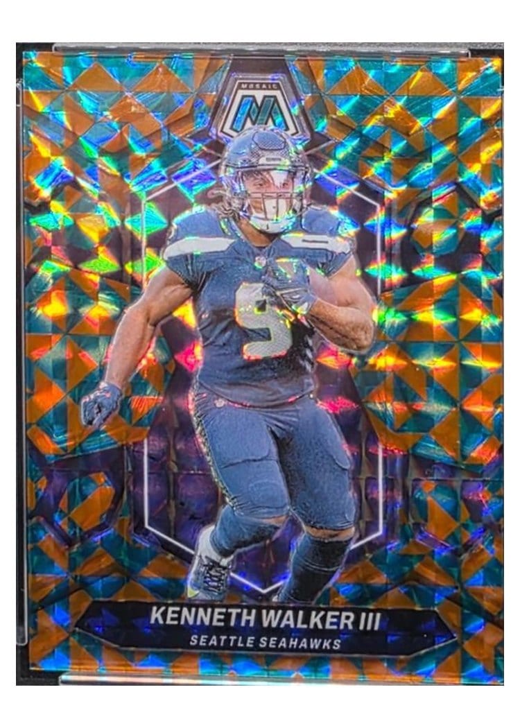 2024 Panini Mosaic Base Set Kenneth Walker III #198 card