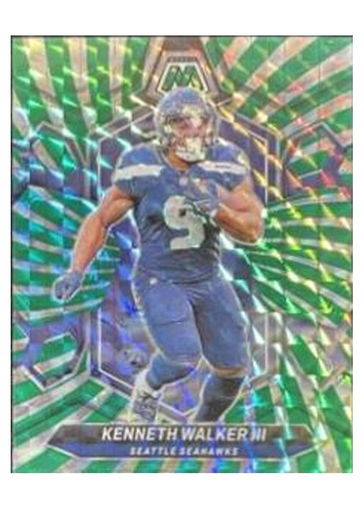 2024 Panini Mosaic Base Set Kenneth Walker III #198 card
