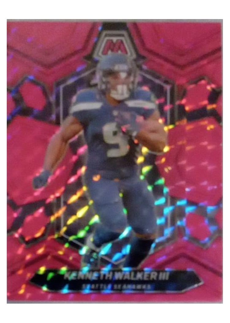 2024 Panini Mosaic Base Set Kenneth Walker III #198 card