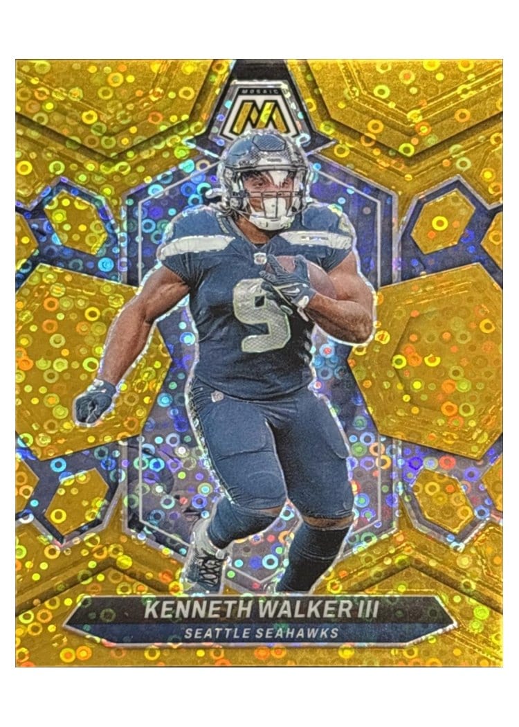 2024 Panini Mosaic Base Set Kenneth Walker III #198 card