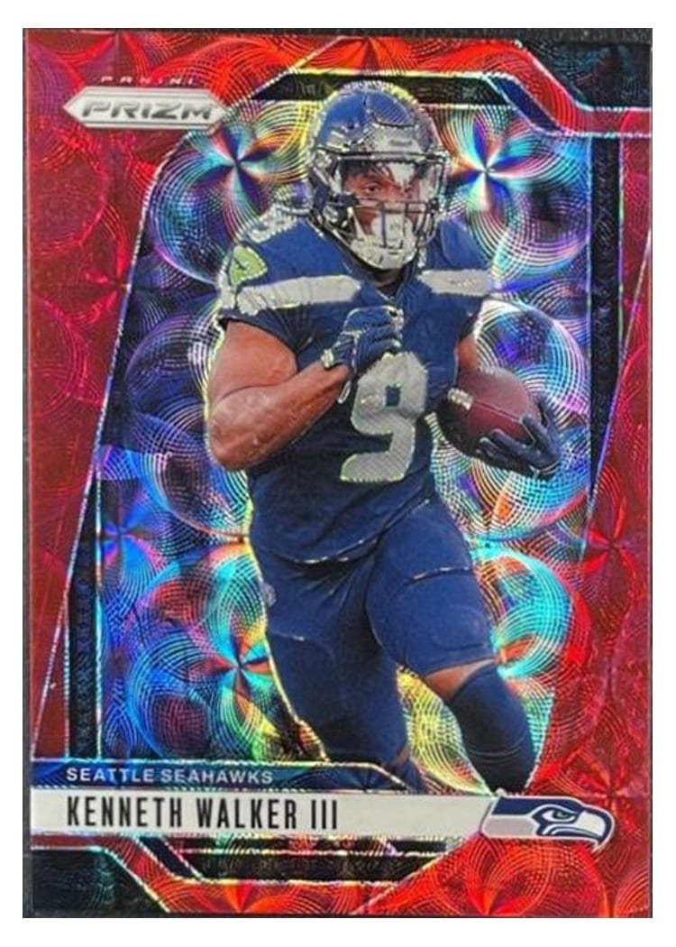 2024 Panini Prizm Base Set Kenneth Walker III #260 card