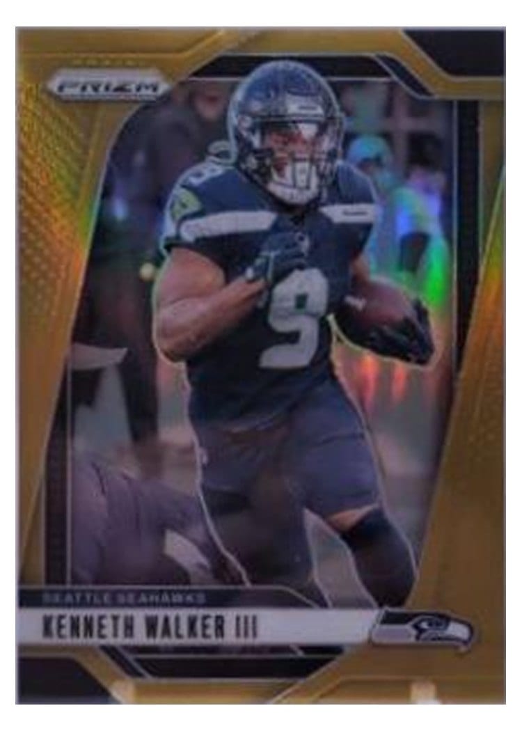 2024 Panini Prizm Base Set Kenneth Walker III Gold #260 card