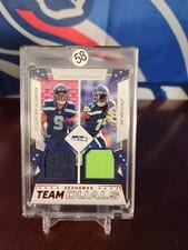 2022 Panini Rookies & Stars Team Duals Kenneth Walker III / DK Metcalf #TD-SS card