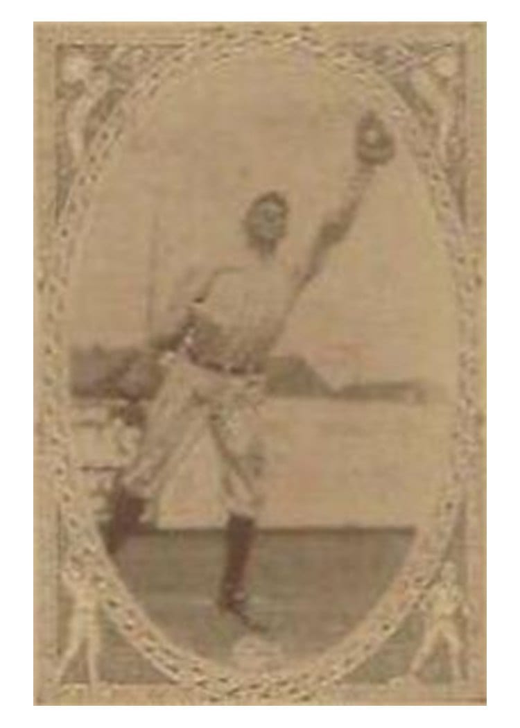 1922 E120 American Caramel Kenneth Williams card