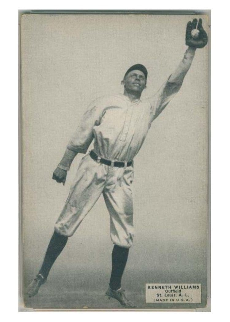 1926 Exhibits Kenneth Williams card