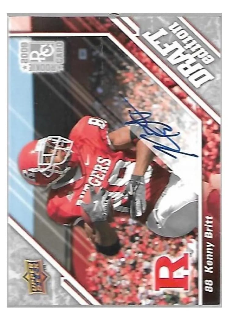 2009 Upper Deck Draft Edition Kenny Britt #84 card