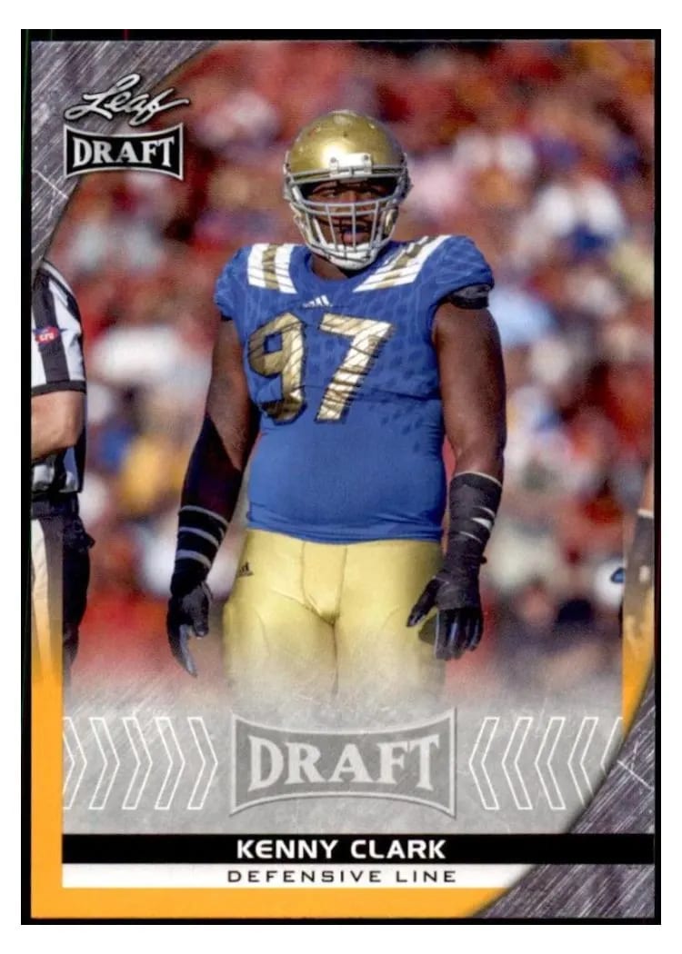 2016 Leaf Draft Kenny Clark #52 card