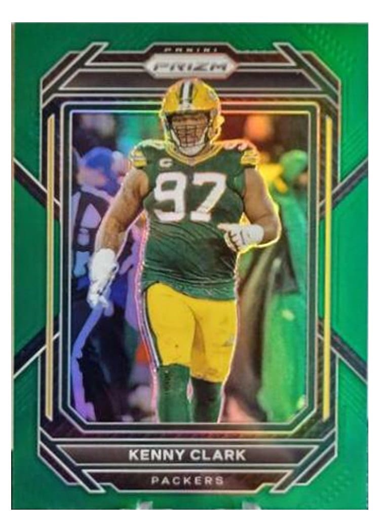 2022 Panini Prizm Base Set Kenny Clark #110 card