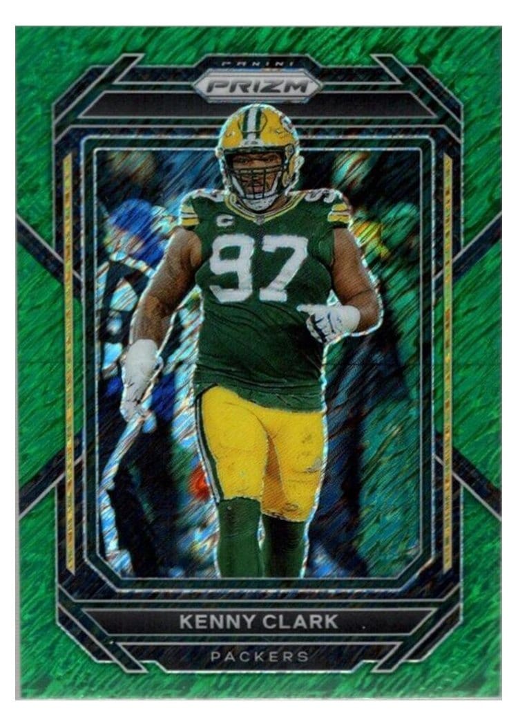 2022 Panini Prizm Base Set Kenny Clark #110 card