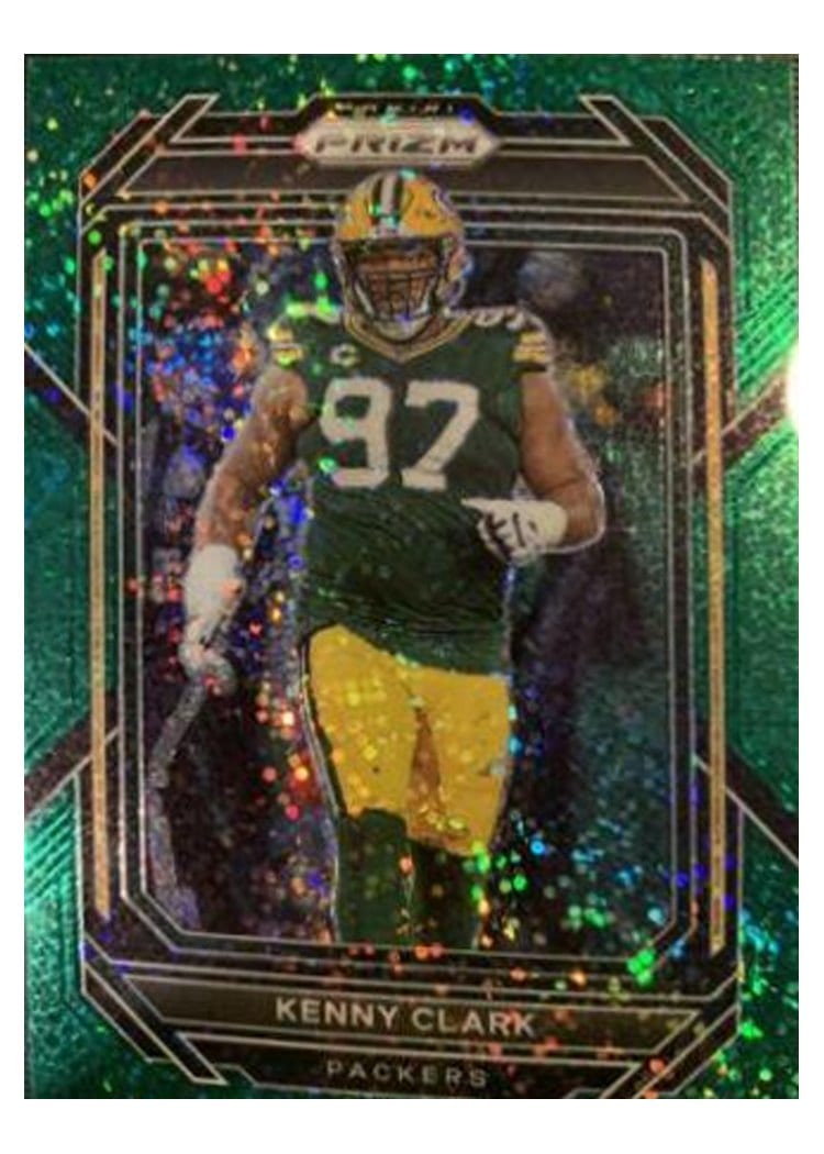 2022 Panini Prizm Base Set Kenny Clark #110 card