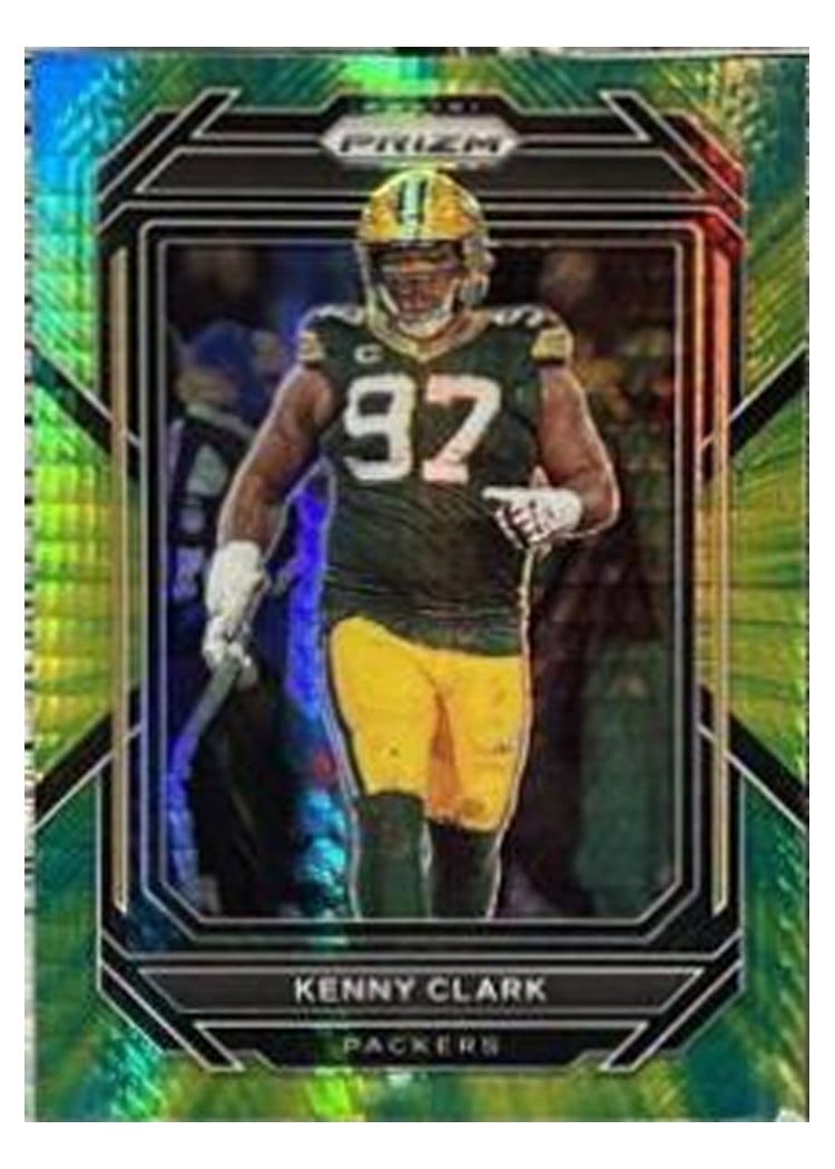 2022 Panini Prizm Base Set Kenny Clark #110 card