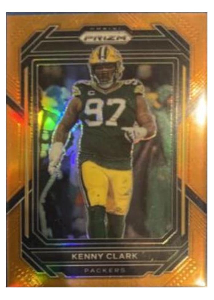 2022 Panini Prizm Base Set Kenny Clark #110 card