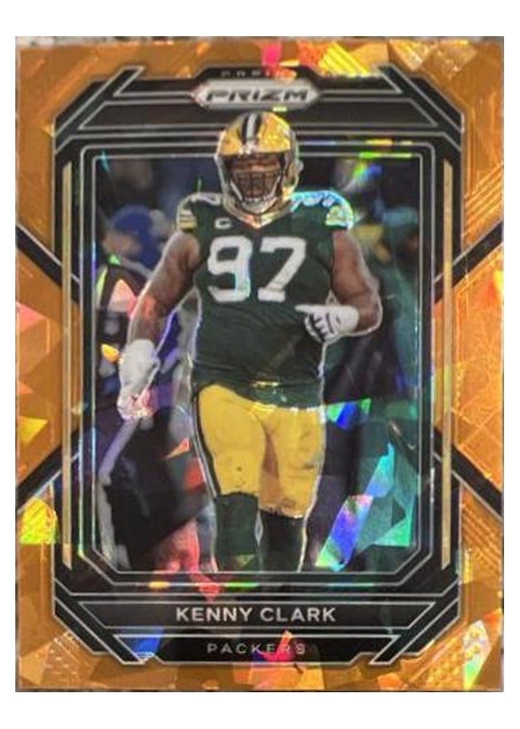 2022 Panini Prizm Base Set Kenny Clark #110 card