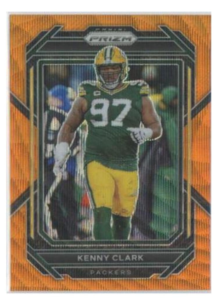 2022 Panini Prizm Base Set Kenny Clark #110 card