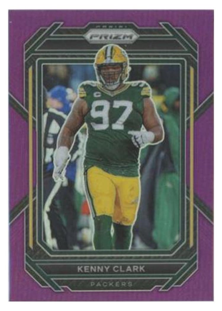 2022 Panini Prizm Base Set Kenny Clark #110 card