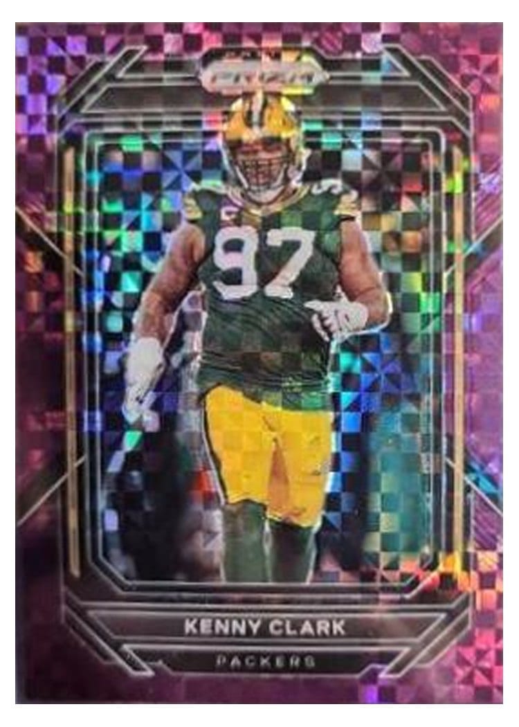 2022 Panini Prizm Base Set Kenny Clark #110 card