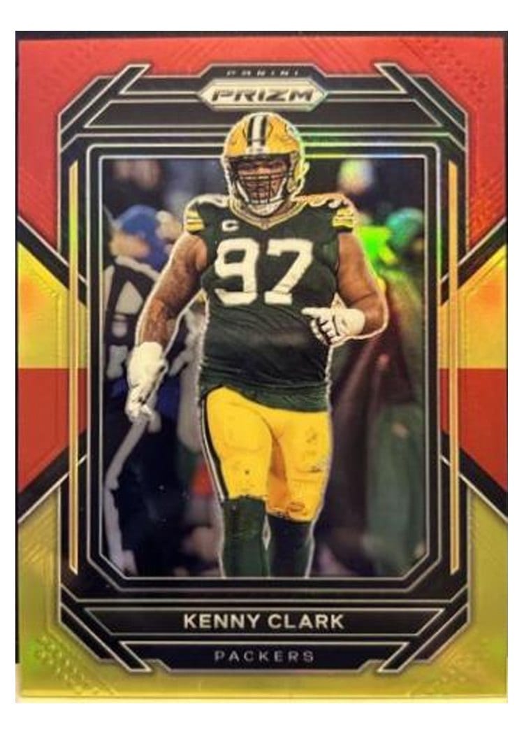 2022 Panini Prizm Base Set Kenny Clark #110 card