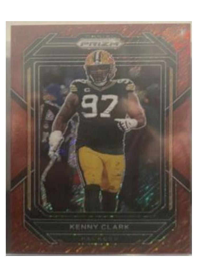 2022 Panini Prizm Base Set Kenny Clark #110 card