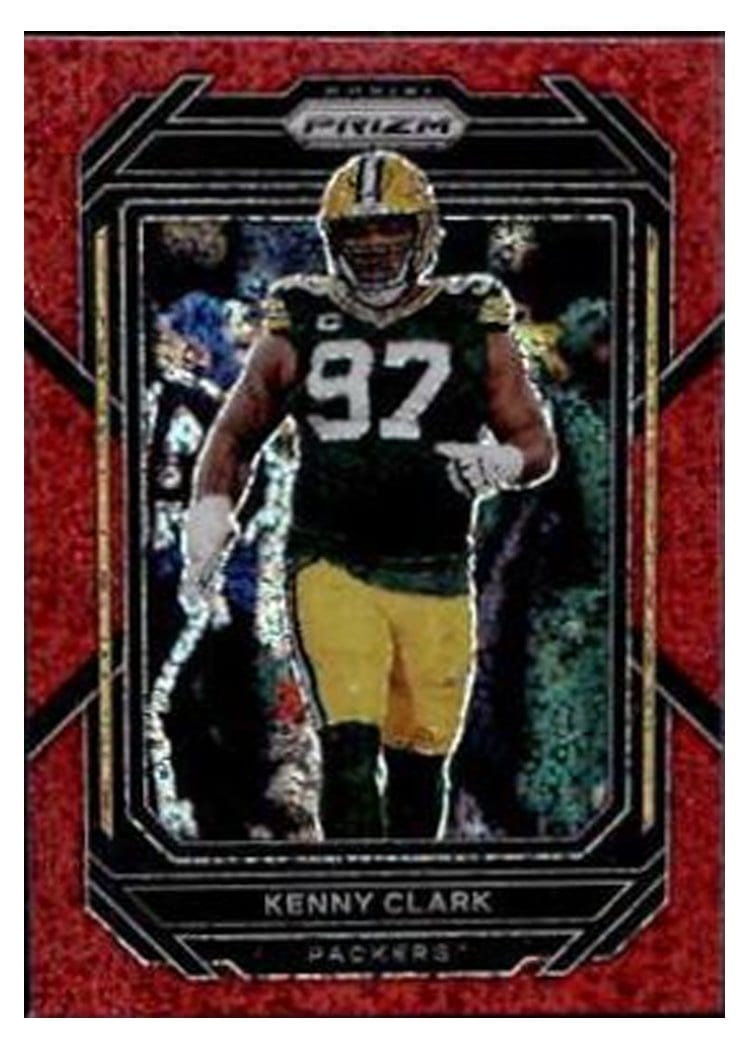 2022 Panini Prizm Base Set Kenny Clark #110 card