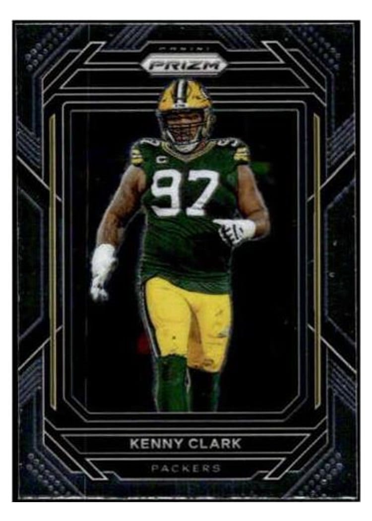 2022 Panini Prizm Base Set Kenny Clark #110 card