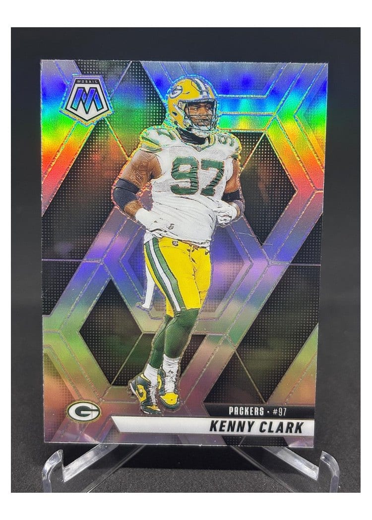 2025 Panini Mosaic Base Set Kenny Clark #84 card