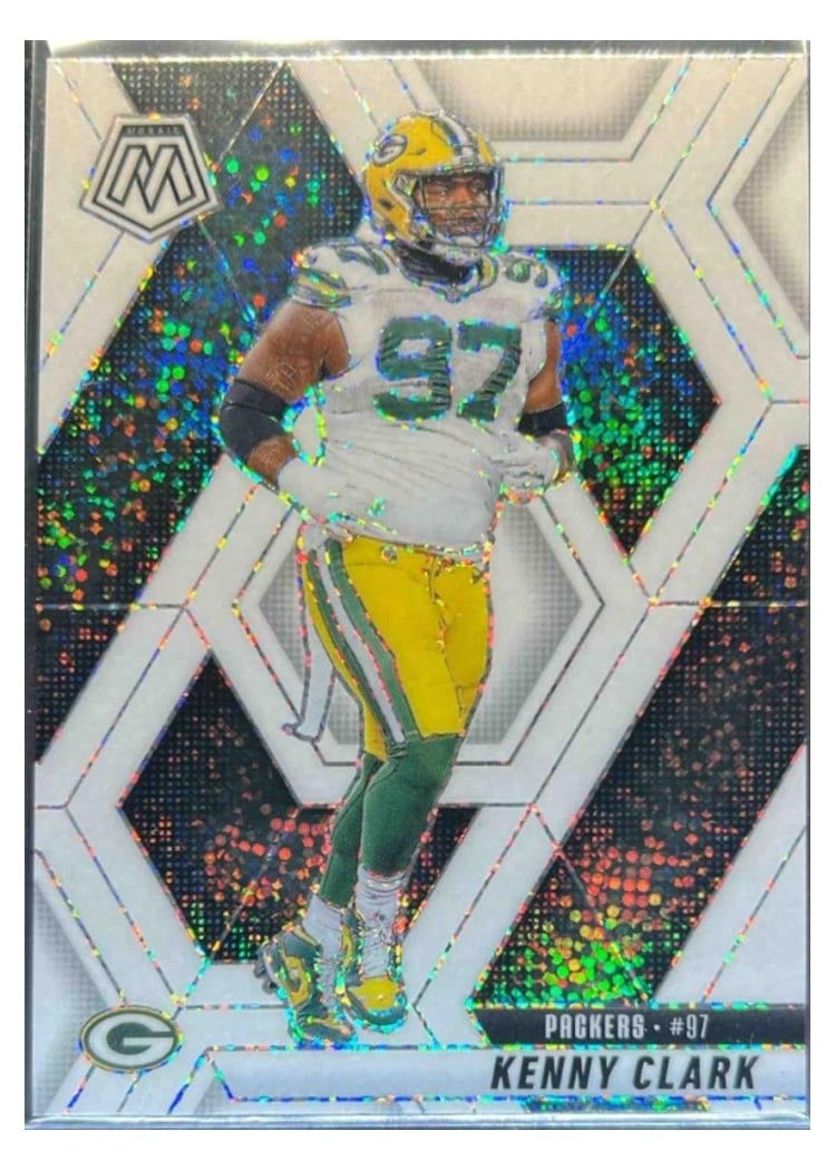 2025 Panini Mosaic Base Set Kenny Clark #84 card
