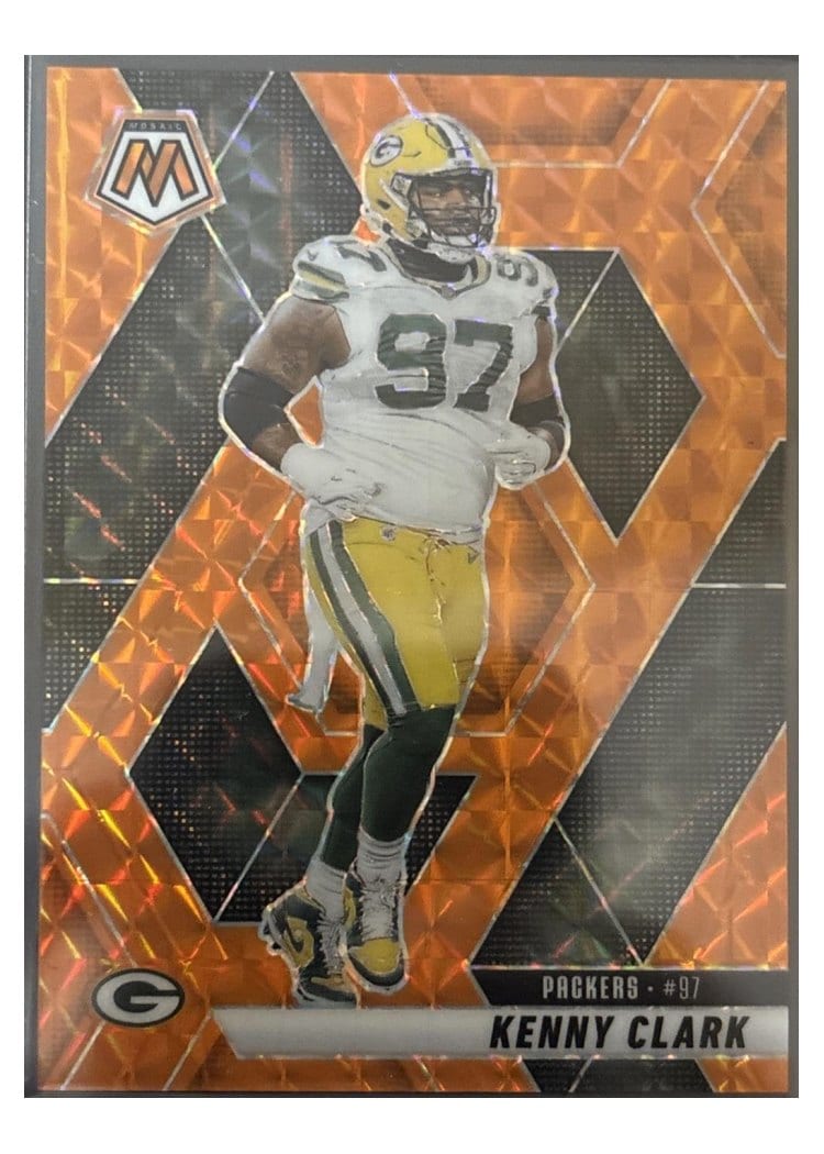2025 Panini Mosaic Base Set Kenny Clark #84 card
