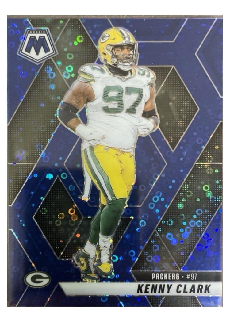 2025 Panini Mosaic Base Set Kenny Clark #84 card