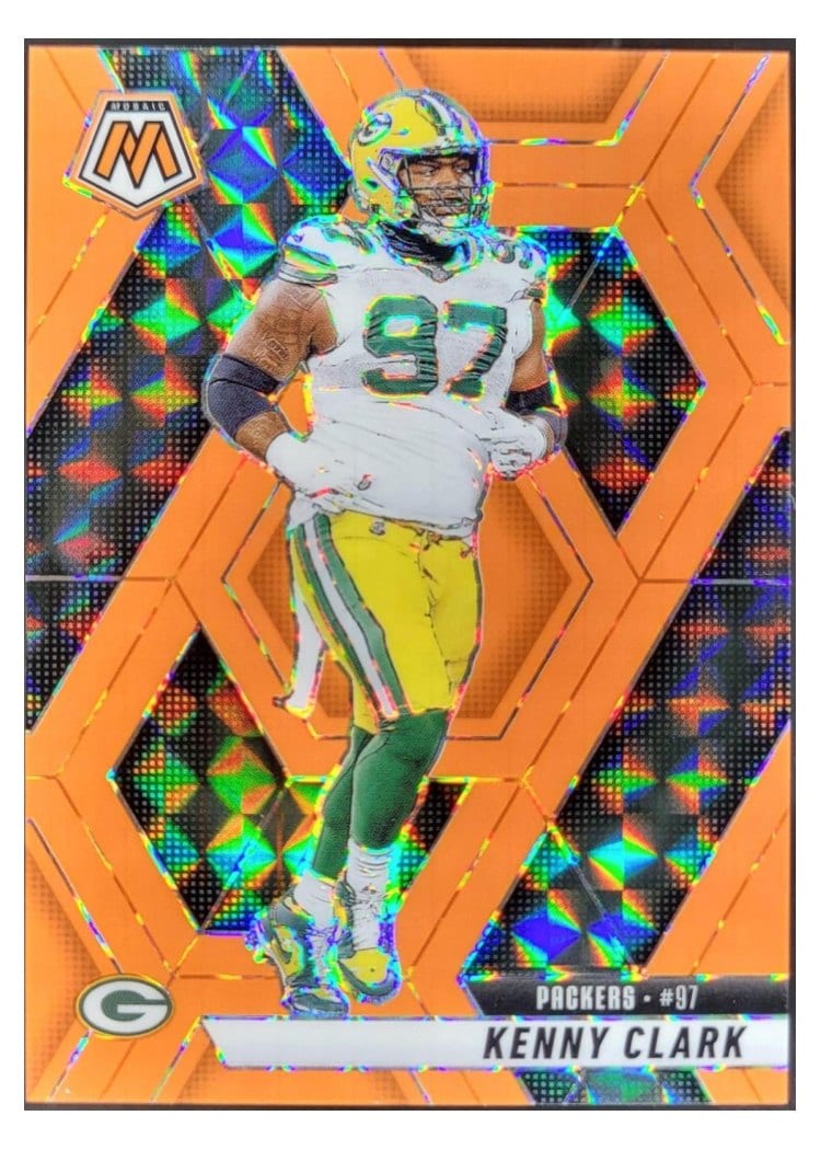 2025 Panini Mosaic Base Set Kenny Clark #84 card