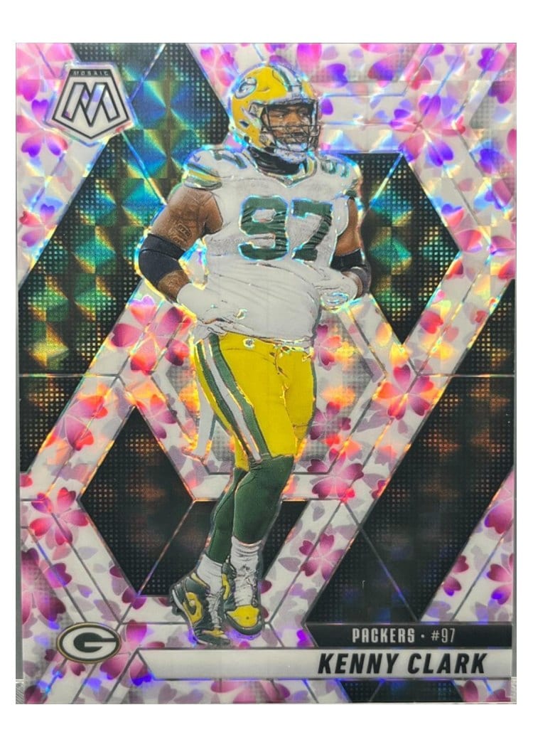 2025 Panini Mosaic Base Set Kenny Clark #84 card