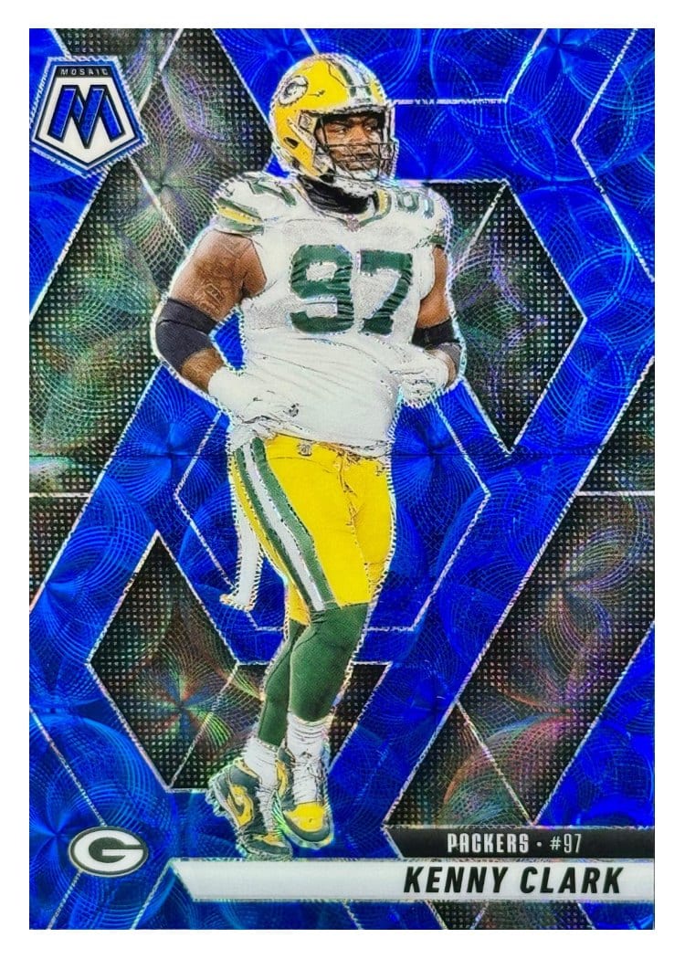 2025 Panini Mosaic Base Set Kenny Clark #84 card