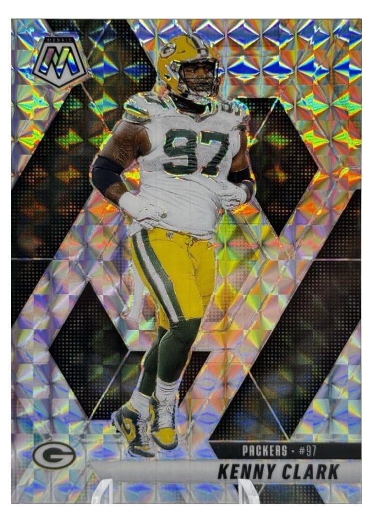 2025 Panini Mosaic Base Set Kenny Clark #84 card