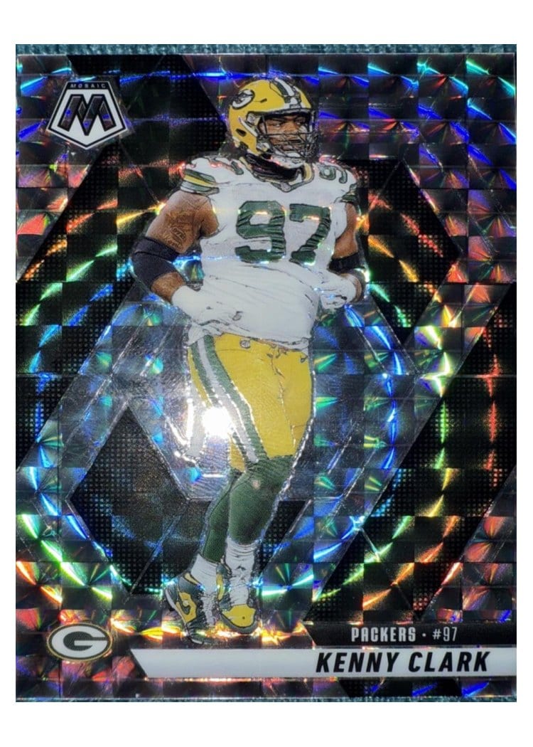 2025 Panini Mosaic Base Set Kenny Clark #84 card