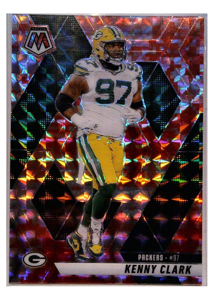 2025 Panini Mosaic Base Set Kenny Clark #84 card